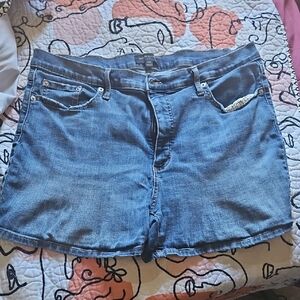 Banana Republic Blue Jean Shorts Classic Style